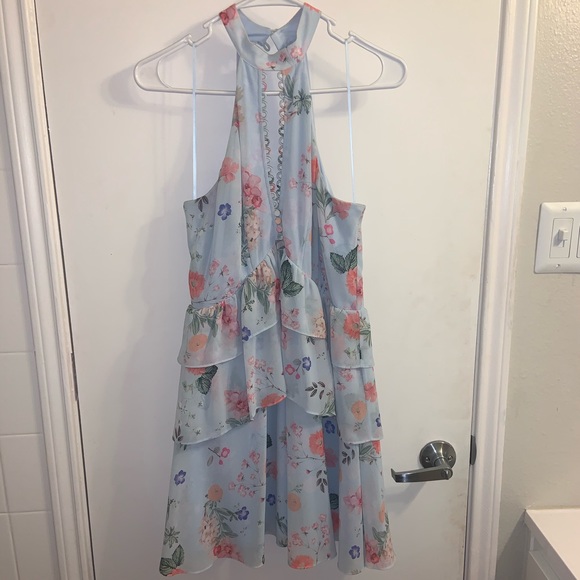 Express Dresses & Skirts - Floral express Halter Dress Express Dresses & Skirts - Floral express Halter Dress